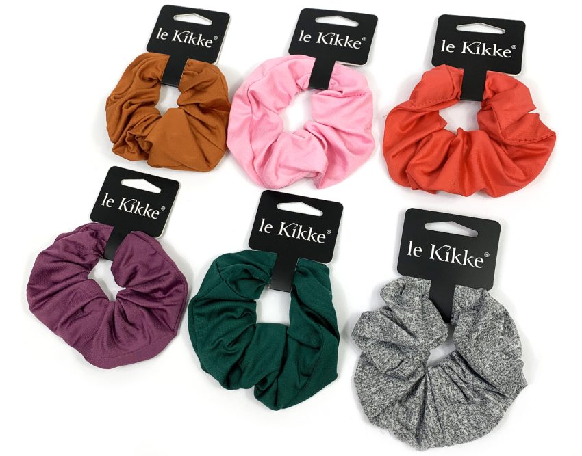 Scrunchies basic in tessuto - color mix