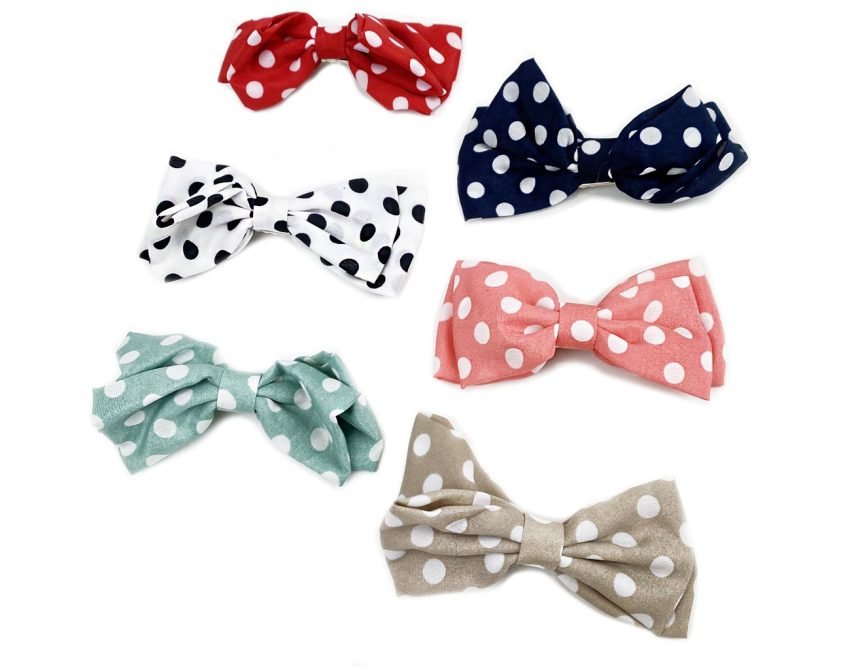 Becco fiocco con pois