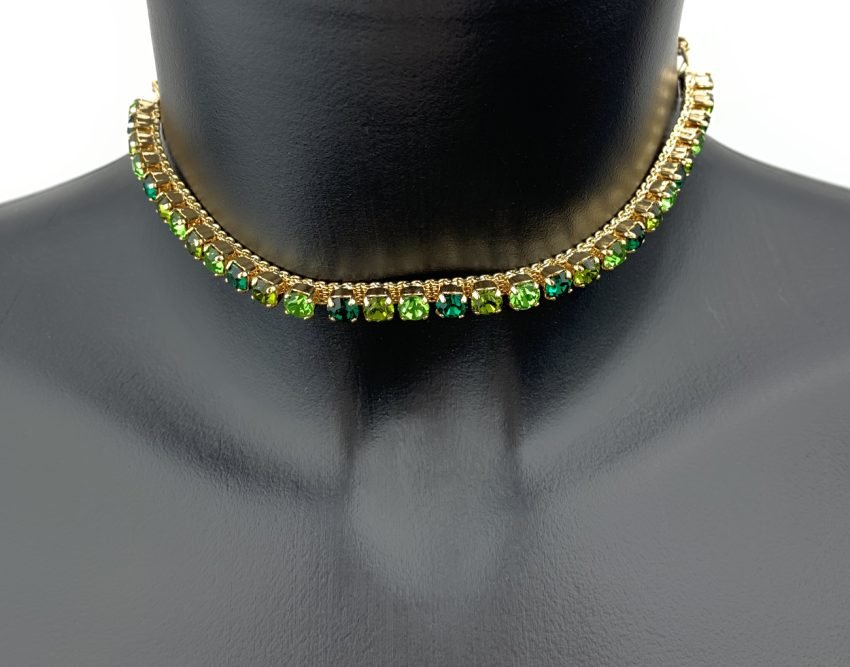 chocker "one mix color" - green