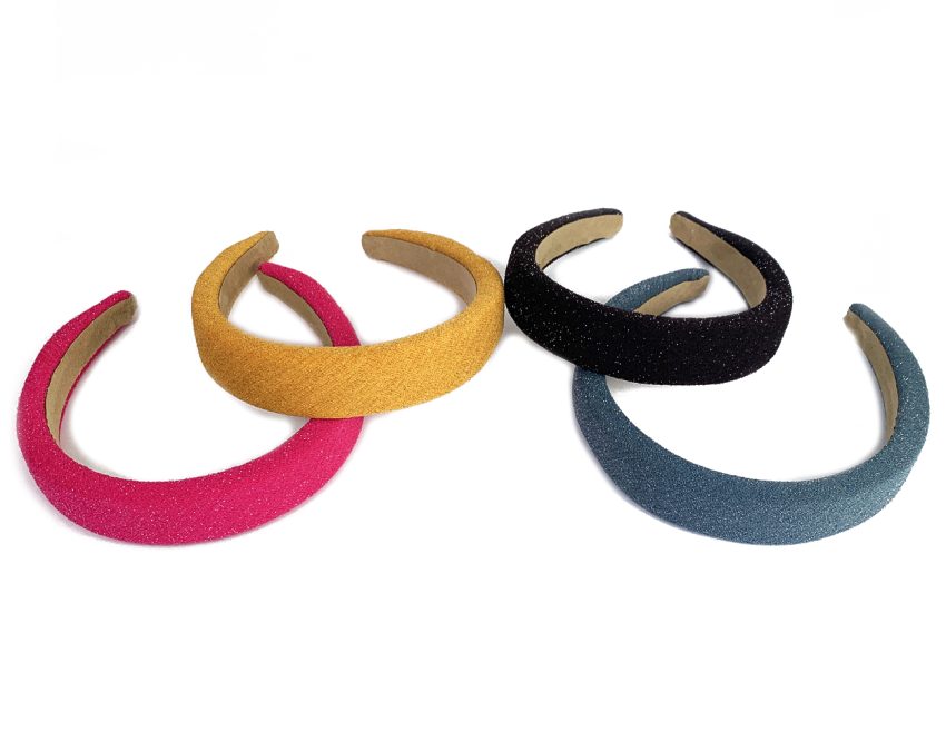 cerchietto bombato - "summer lurex"