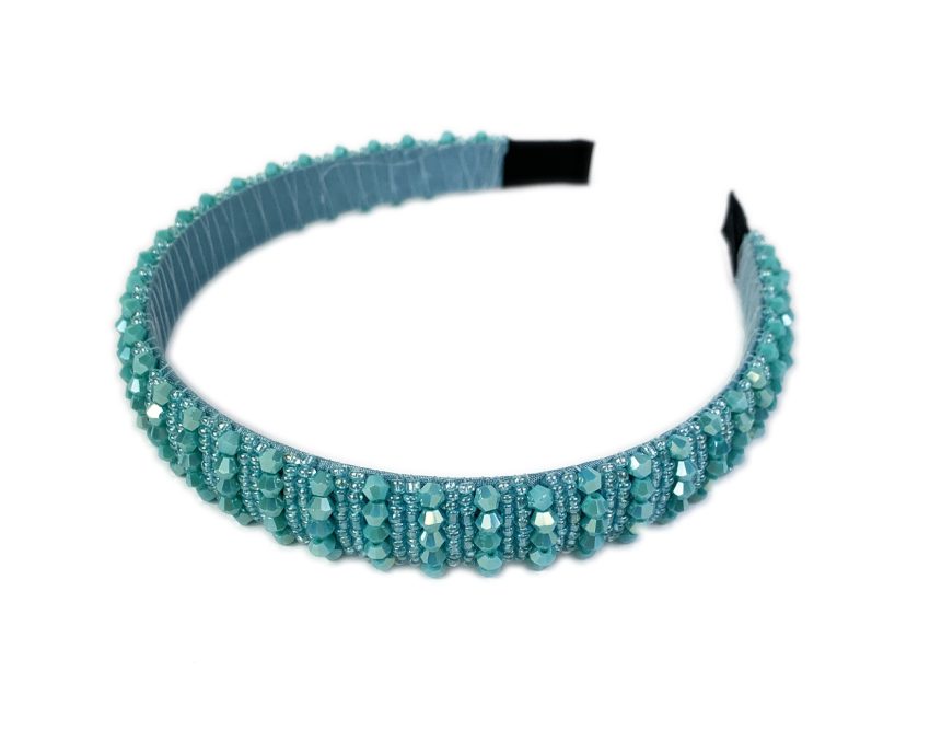 cerchietto "turquoise"