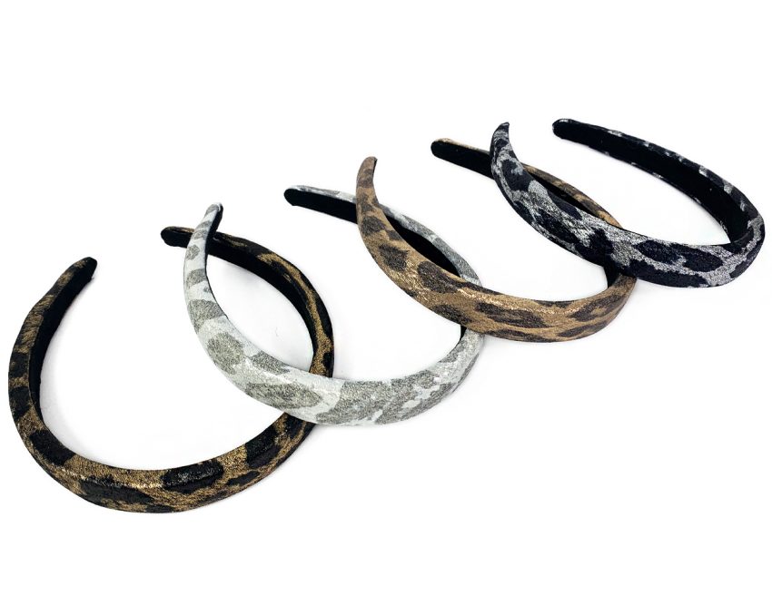 cerchietto "metal leo"
